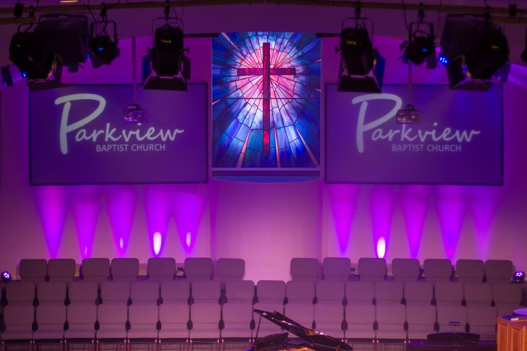 Parkview Baptist Church Advanced Audio and Stage Lighting